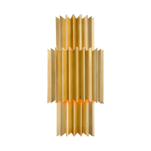 Moxy Large 2-Light Wall Sconce in Gold Leaf
