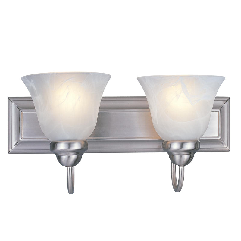 Lexington 2 Light 18" Vanity in Brushed Nickel