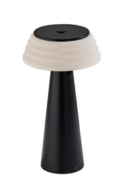 Jacky LED Cordless Table Lamp in Black