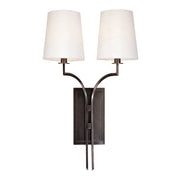 Glenford 2-Light Wall Sconce in Old Bronze