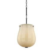 Nevins Large Pendant in Distressed Bronze