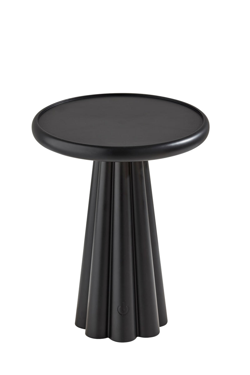 Mattie LED Cordless Table Lamp in Black