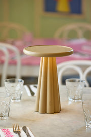 Mattie LED Cordless Table Lamp in Beige