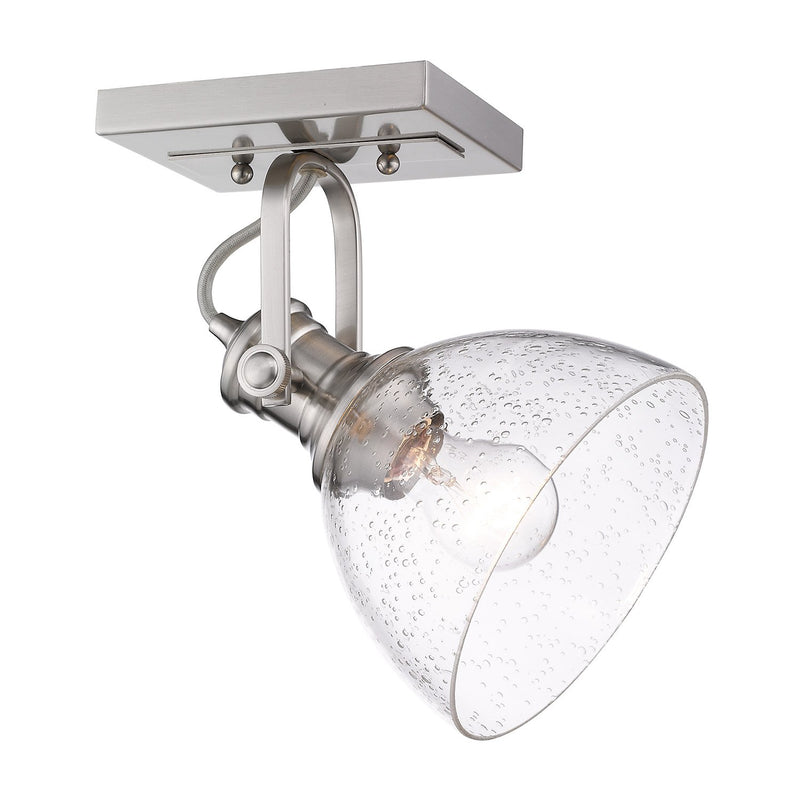 Hines Adjustable Semi-Flush Mount in Pewter