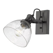 Hines Bath Sconce in Matte Black