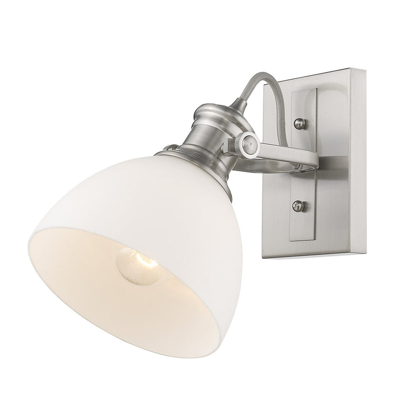 Hines Bath Sconce in Pewter