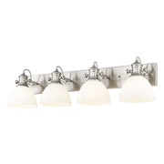 Hines 4-Light Bath Vanity Light in Pewter