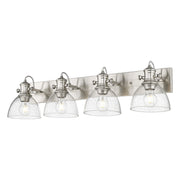 Hines 4-Light Bath Vanity Light in Pewter