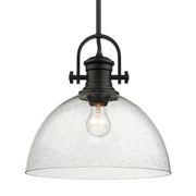 Hines 14" Pendant in Matte Black