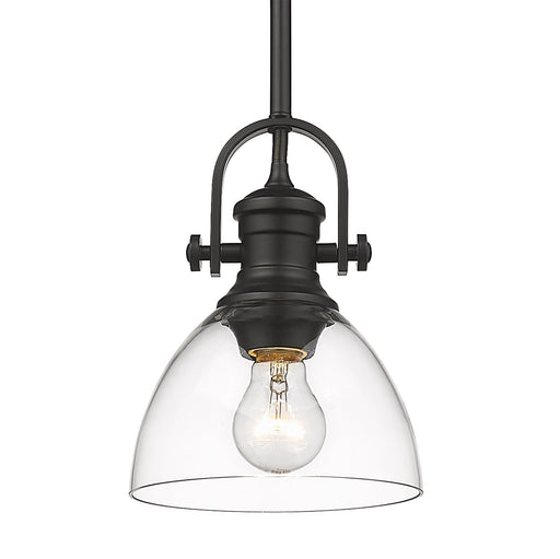 Hines 7" Mini Pendant in Matte Black