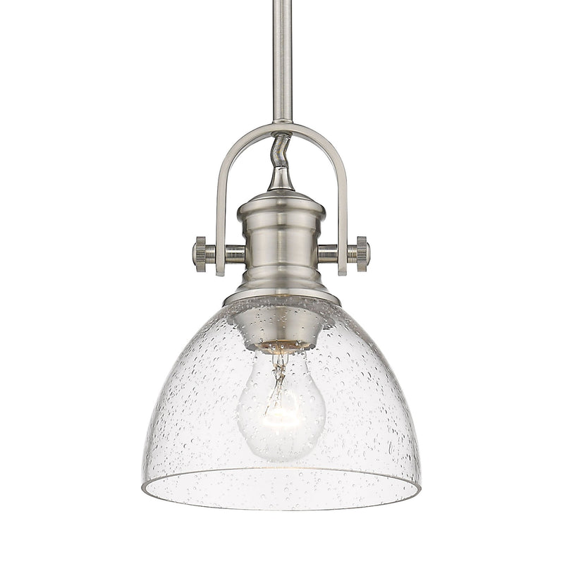 Hines 7" Mini Pendant in Pewter