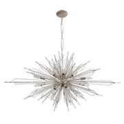 Orbital 20-Light 48" Oval Chandelier in Gold Dust