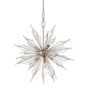 Orbital 8-Light 22" Chandelier in Gold Dust
