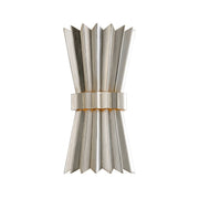 Moxy Small 2-Light Wall Sconce in Warm Silver Leaf