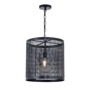 Hatcher 15" Pendant in Black