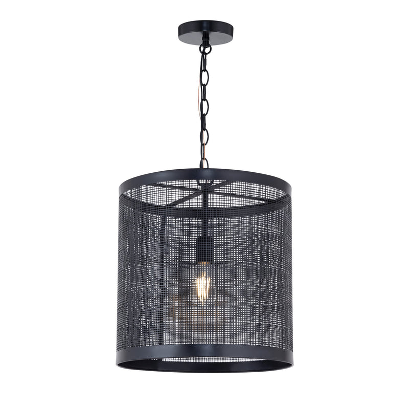 Hatcher 15" Pendant in Black