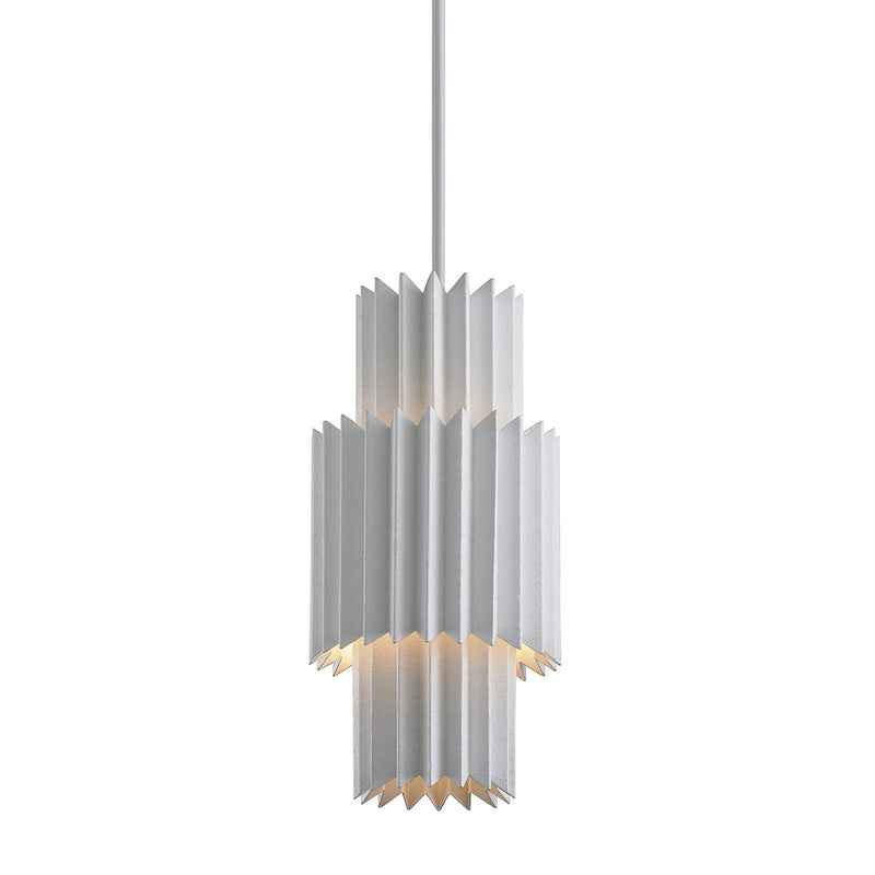 Moxy Large Pendant in Gesso White