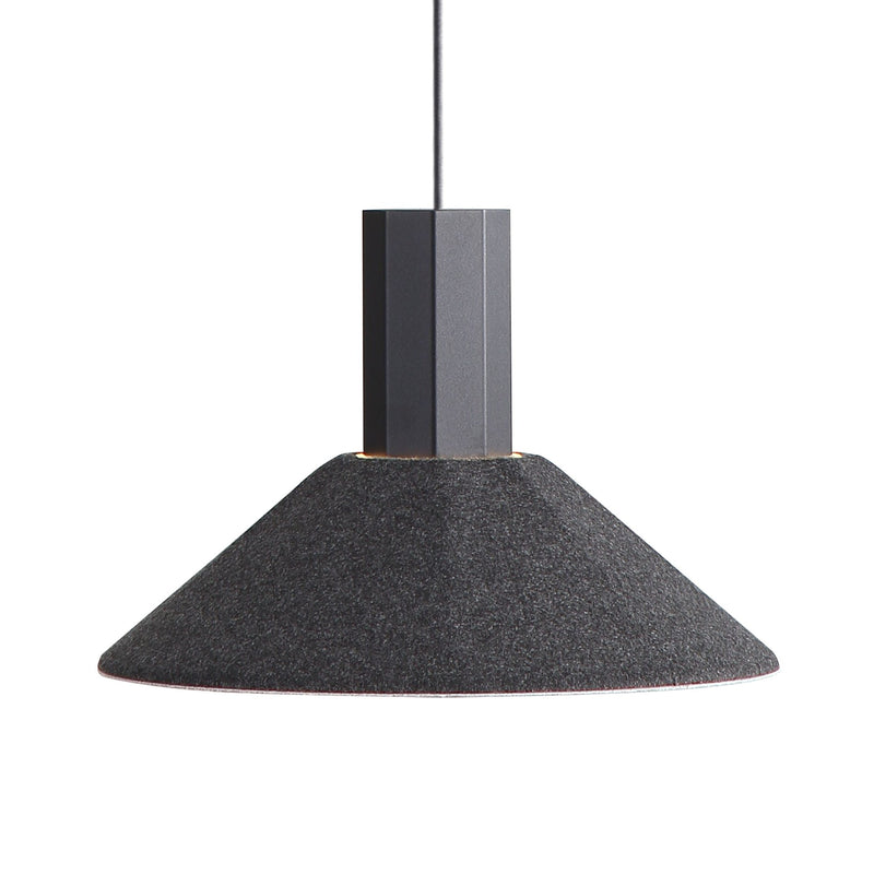 Faroe 13" Integrated LED Pendant in Matte Black