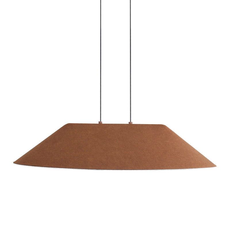 Faroe 30" Integrated LED Pendant in Coffee