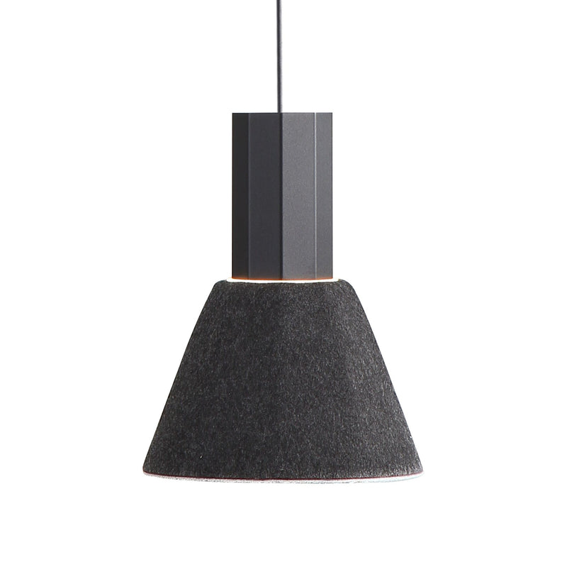 Faroe 8" Integrated LED Mini Pendant in Matte Black