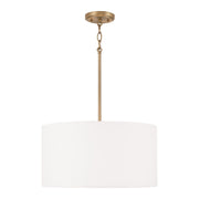 Alan 3-Light Pendant in Aged Brass