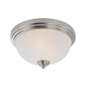 Chelsey 2 Light 12" Flush Mount in Brushed Nickel