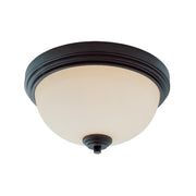 Chelsey 2 Light 12" Flush Mount in Bronze