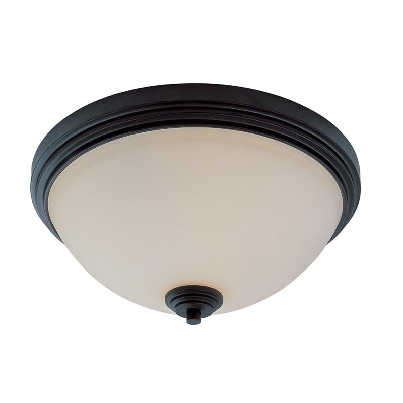 Chelsey 3 Light 14" Flush Mount in Bronze