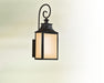 B9002-SFB- Newton 2-Light Wall Lantern Medium in Old Bronze with Clear Seeded Glass by Troy Lighting