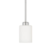 Dixon Mini Pendant in Brushed Nickel