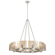 Aenon 10-Light Chandelier in Pewter
