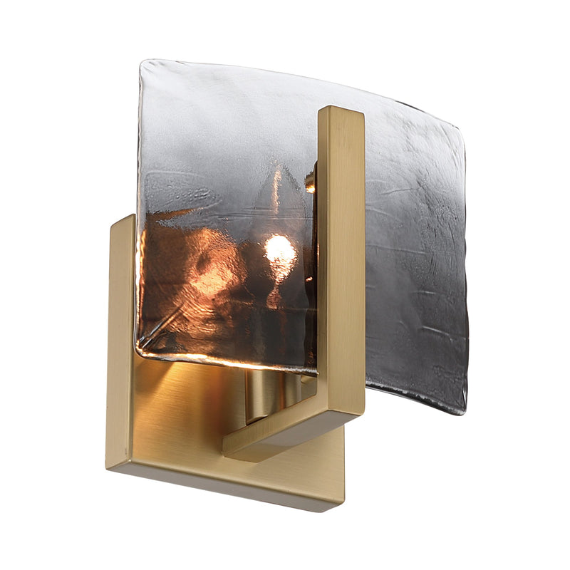 Aenon Wall Sconce in Brushed Champagne Brass