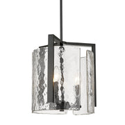 Aenon 3-Light Pendant in Matte Black