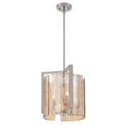 Aenon 3-Light Pendant in Pewter