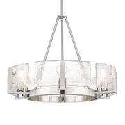 Aenon 6-Light Chandelier in Pewter