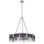 Aenon 6-Light Chandelier in Pewter