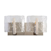Aenon 2-Light Bath Vanity Light in Pewter