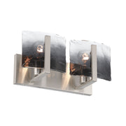 Aenon 2-Light Bath Vanity Light in Pewter