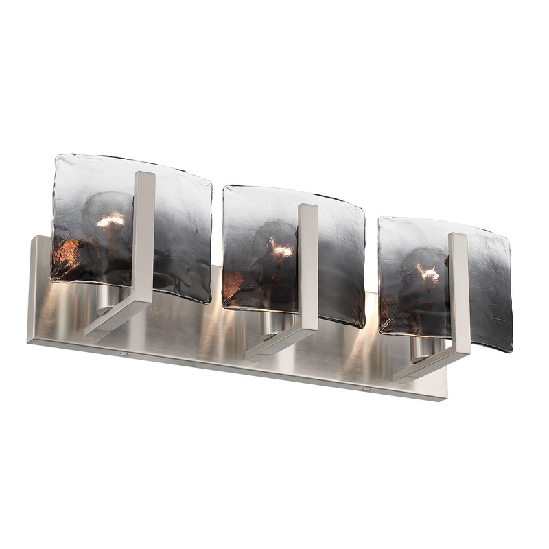 Aenon 3-Light Bath Vanity Light in Pewter