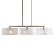 Aenon 3-Light Linear Pendant in Pewter