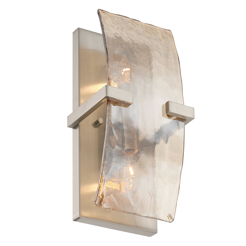 Aenon 2-Light Wall Sconce in Pewter