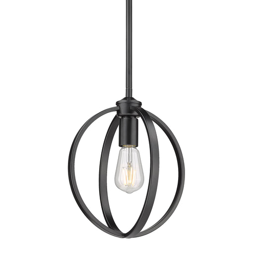 Colson Mini Pendant in Matte Black