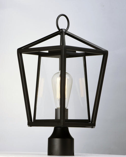 Artisan 1 Light Outdoor Post Light in Black