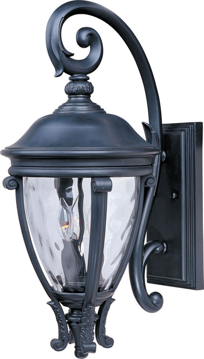 Camden VX 3-Light Outdoor Wall Lantern in Black - Lamps Expo