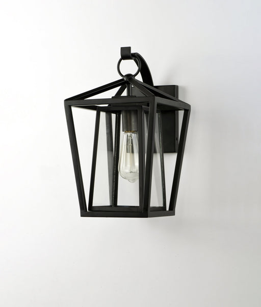 Artisan 16" 1 Light Outdoor Wall Lantern in Black