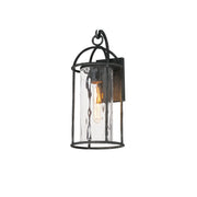 Del Mar Medium Outdoor Wall Sconce in Blacksmith