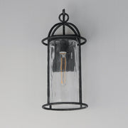 Del Mar Medium Outdoor Wall Sconce in Blacksmith