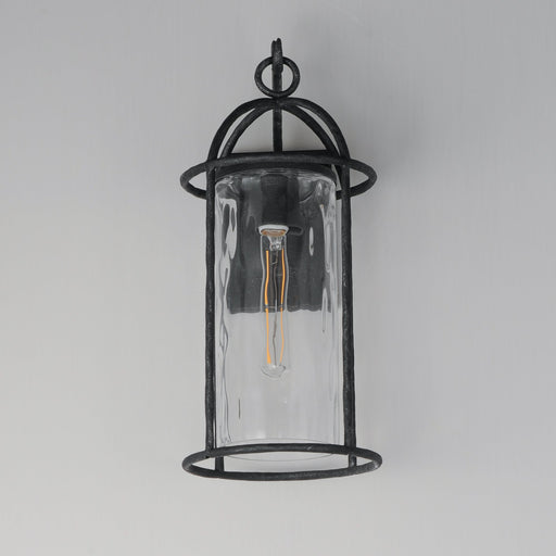 Del Mar Medium Outdoor Wall Sconce in Blacksmith