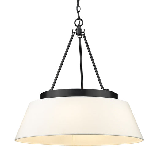 Penn 6-Light Pendant in Matte Black