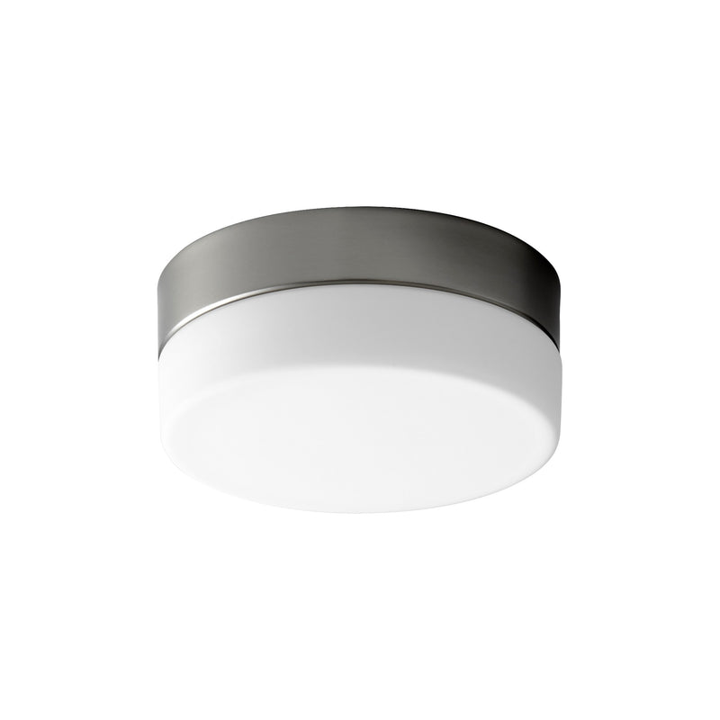 Zuri 7" LED Ceiling Mount in Satin Nickel